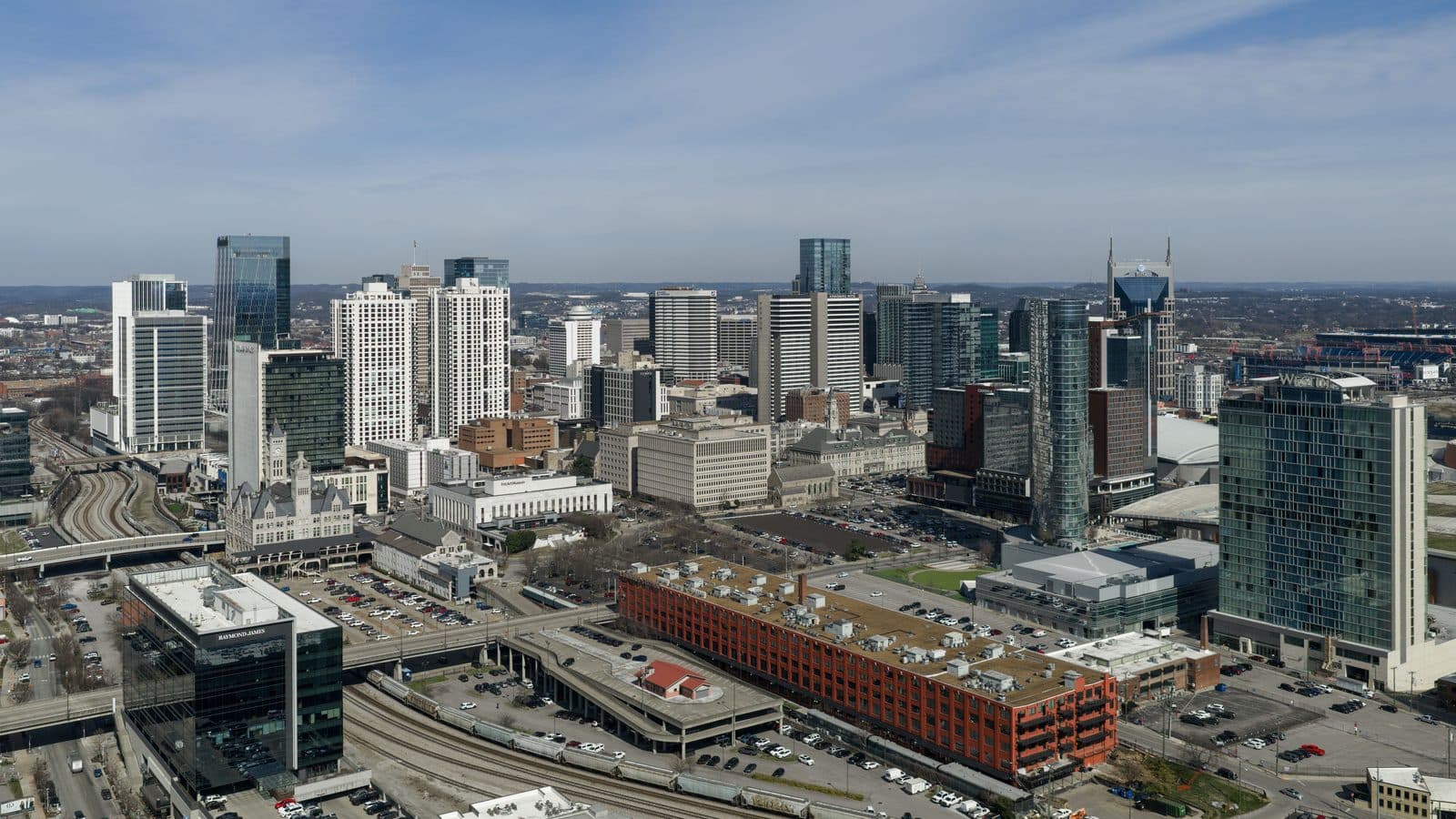 The Nashville skyline