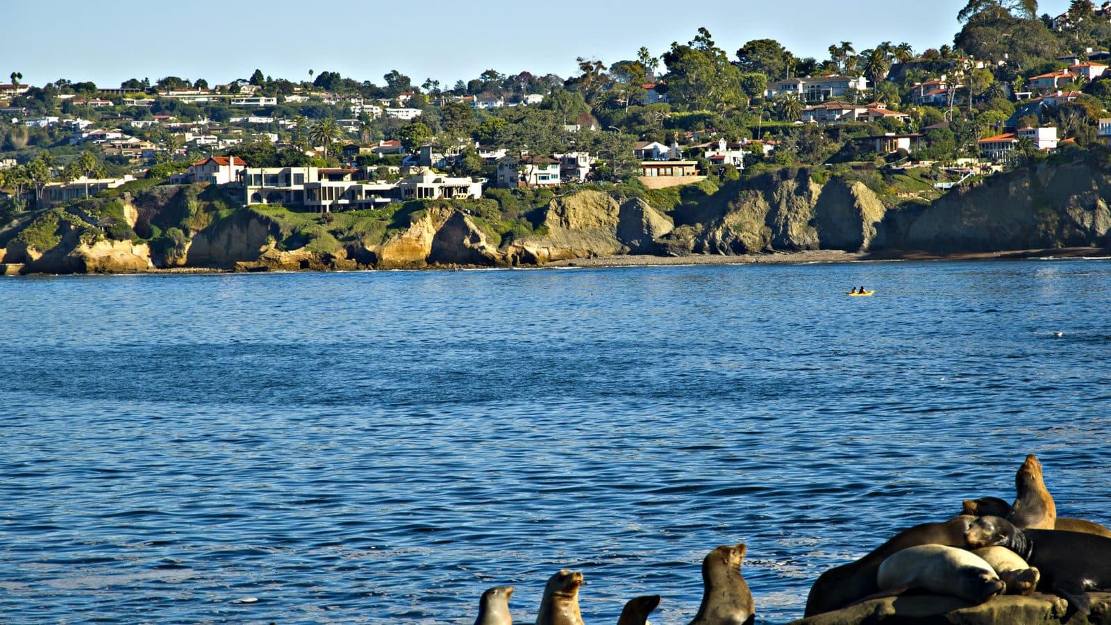 The San Diego coastline at La Jolla